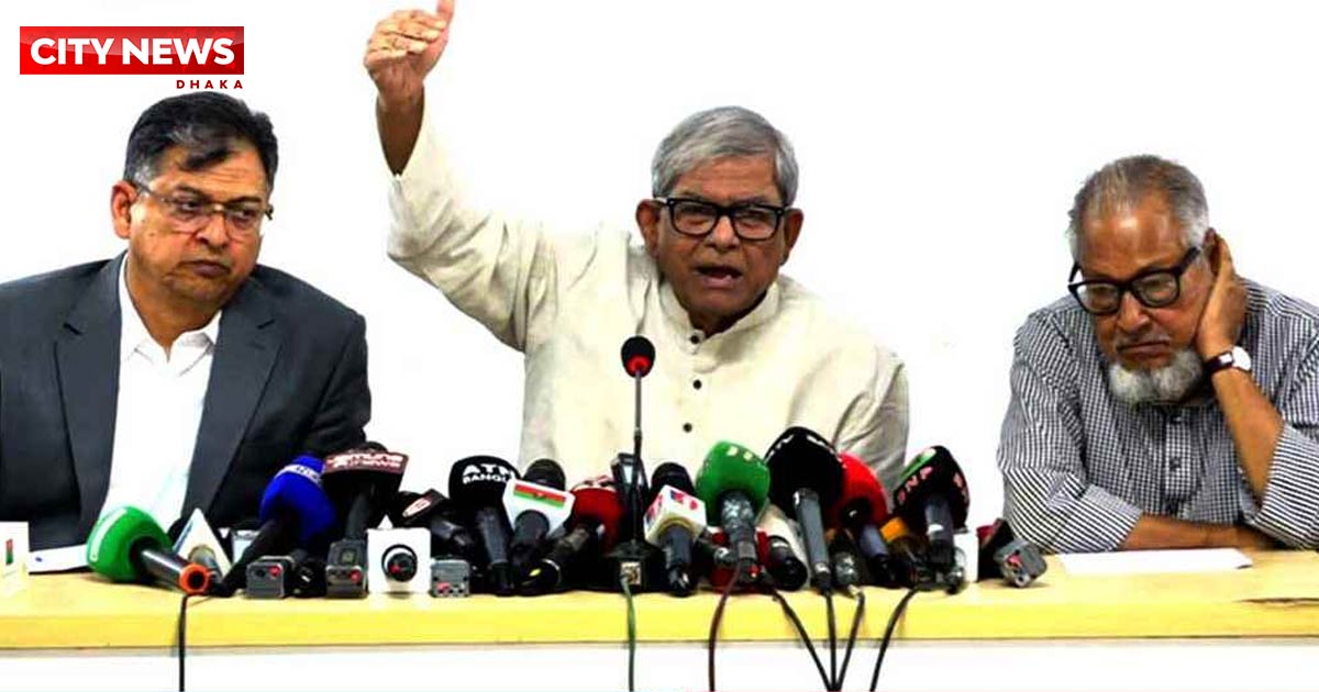 বিএনপিকে সংস্কারবিরোধী হিসেবে দেখানোর চেষ্টা হচ্ছে: ফখরুল