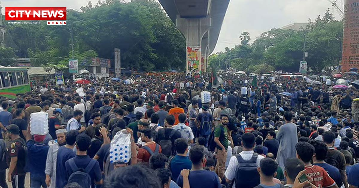 প্রকৌশল বিশ্ববিদ্যালয় শিক্ষার্থীদের ফের শাহবাগ অবরোধ