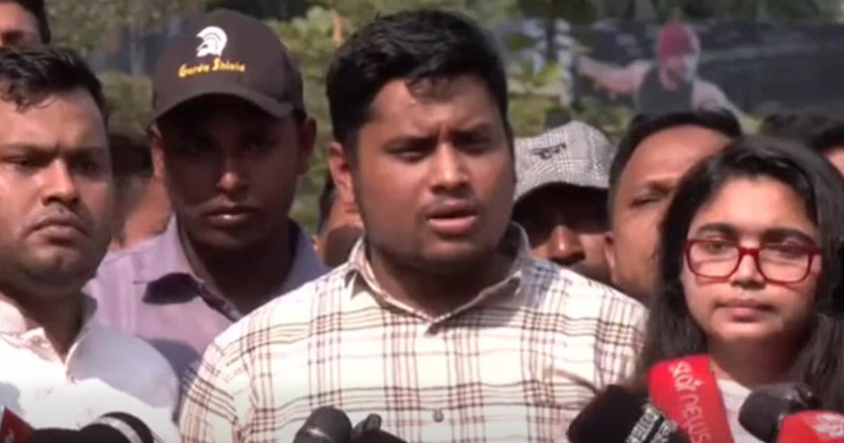 আল্লাহ যেন হাসিনার ফাঁসি দেখা পর্যন্ত খালেদা জিয়াকে বাঁচিয়ে রাখেন: হাসনাত