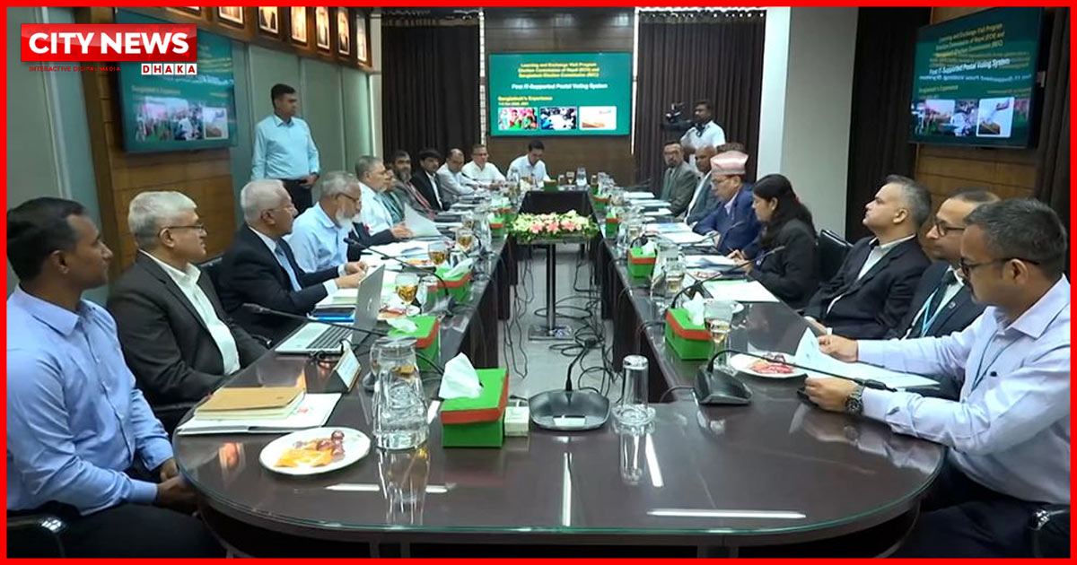ইসির সঙ্গে নেপাল নির্বাচন কমিশনের প্রতিনিধি দলের বৈঠক চলছে