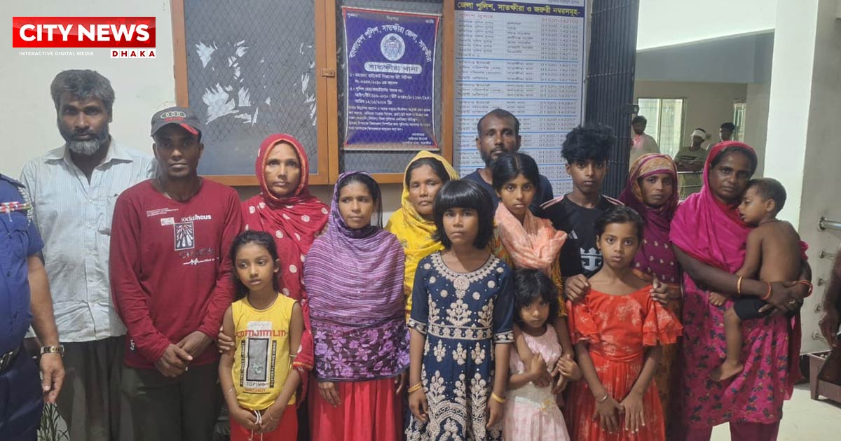 ভারতে আটক হওয়া নারী-শিশুসহ ১৫ বাংলাদেশীকে ফেরত দিয়েছে বিএসএফ