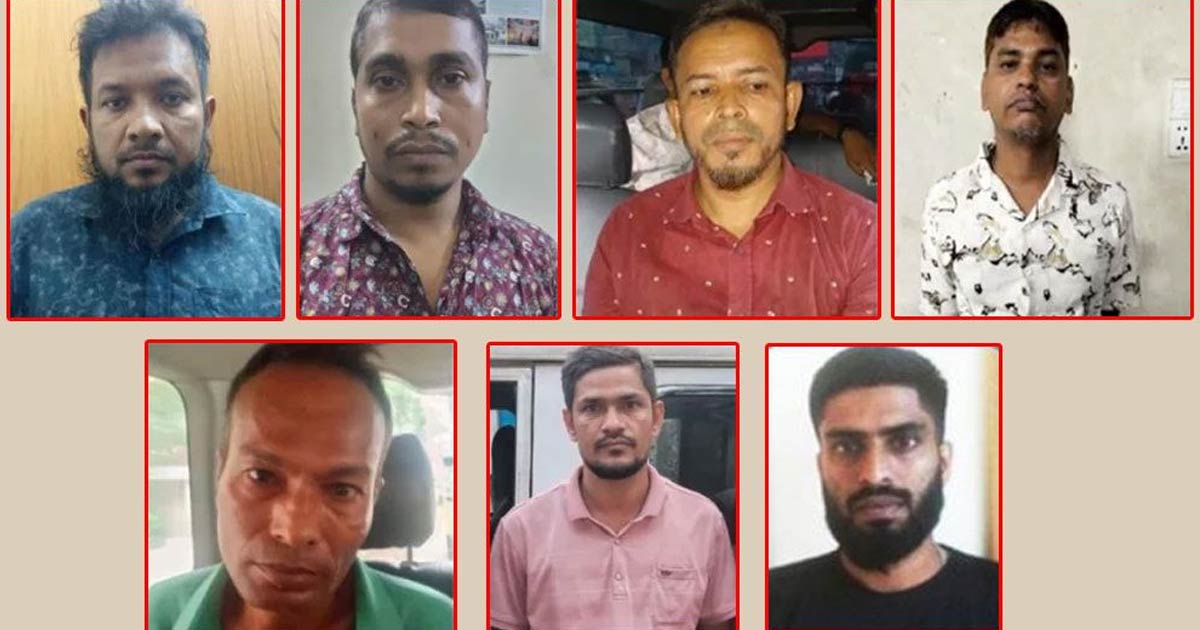 রাজধানীতে আ.লীগের ৭ নেতাকর্মী গ্রেফতার