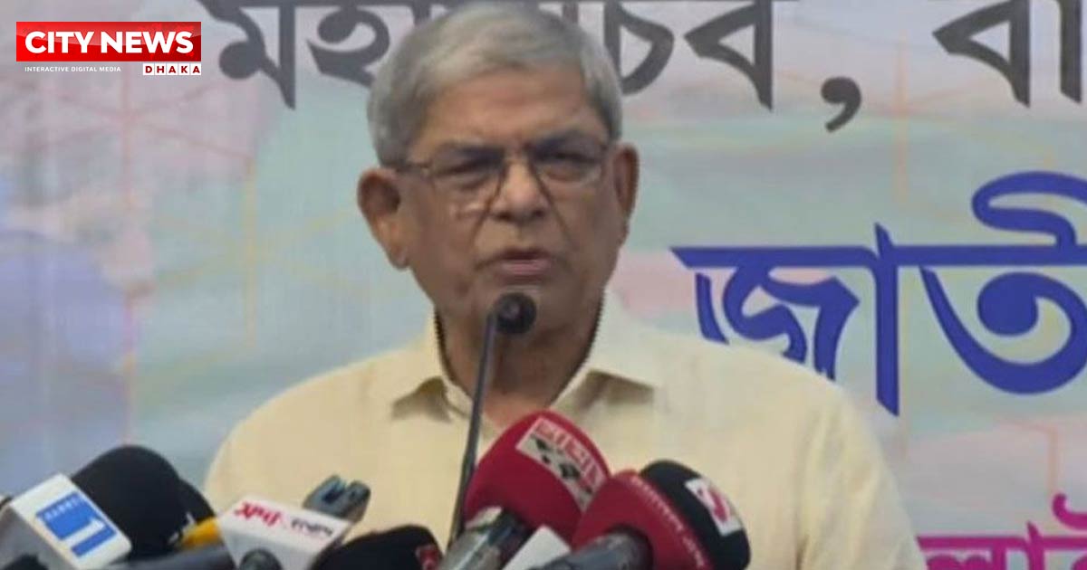 বিএনপি ক্ষমতার যাওয়ার জন্য অস্থির নয়: মির্জা ফখরুল
