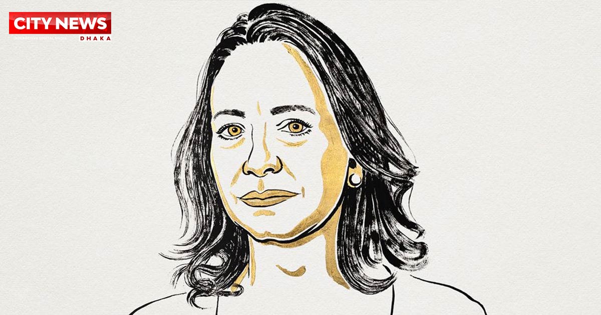 শান্তিতে নোবেল পেলেন মারিয়া কোরিনা মাচাদো