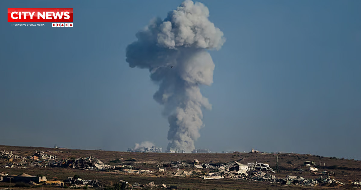 গাজা নগরীতে দুই দিনে দেড় শতাধিক হামলা ইসরায়েলের
