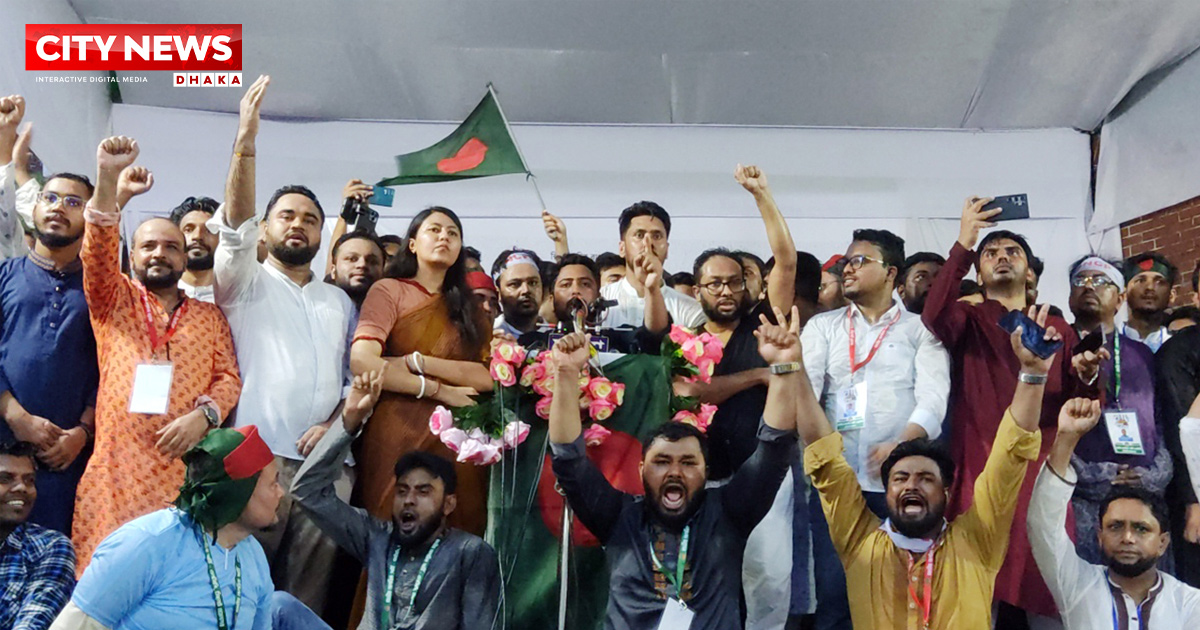 নয়া বাংলাদেশ- সংবিধানের জন্য রাজপথে এনসিপি: নাহিদ ইসলাম