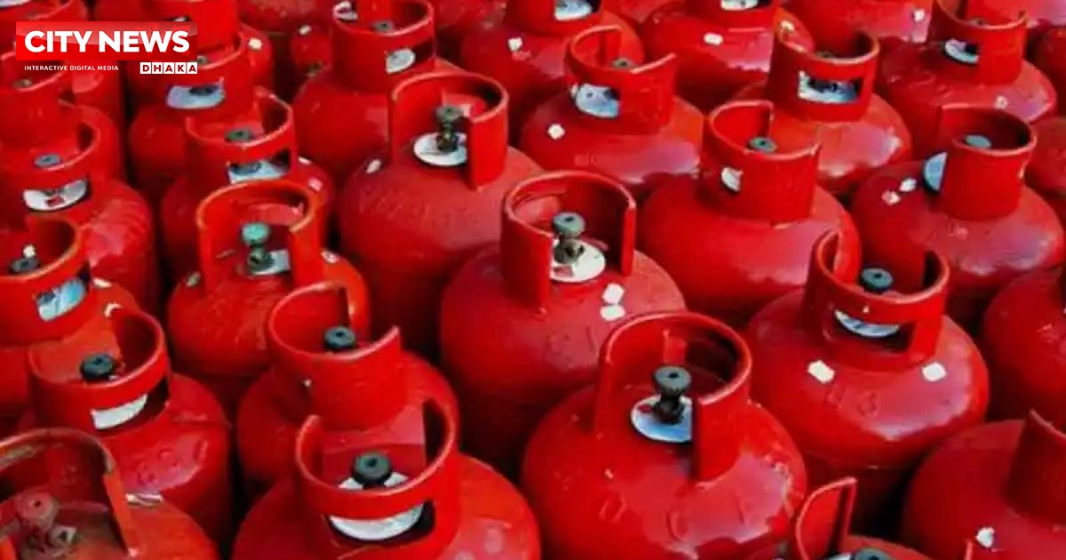 ১২ কেজি এলপিজির দাম কমলো ৩৯ টাকা