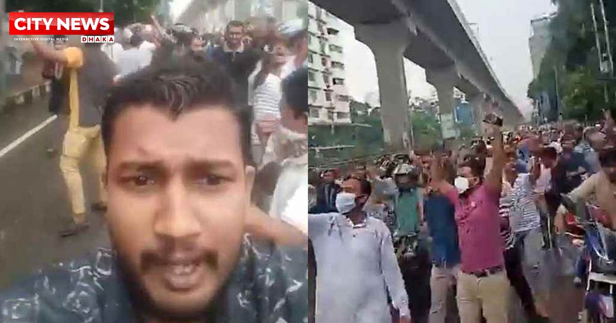 বাংলামোটরে ‘নিষিদ্ধ’ আ.লীগের মিছিল, আটক ৬