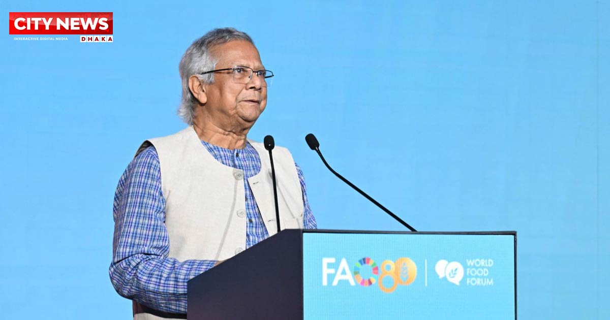 ১৭ কোটি মানুষের খাদ্যের জোগান দিচ্ছে সরকার, আশ্রয়ে ১৩ লাখ রোহিঙ্গা: প্রধান উপদেষ্টা