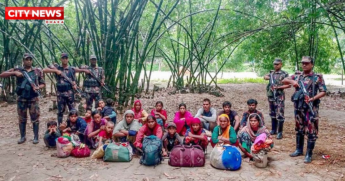 চাঁপাইনবাবগঞ্জ সীমান্ত দিয়ে আরও ২০ জনকে পুশইন করল বিএসএফ