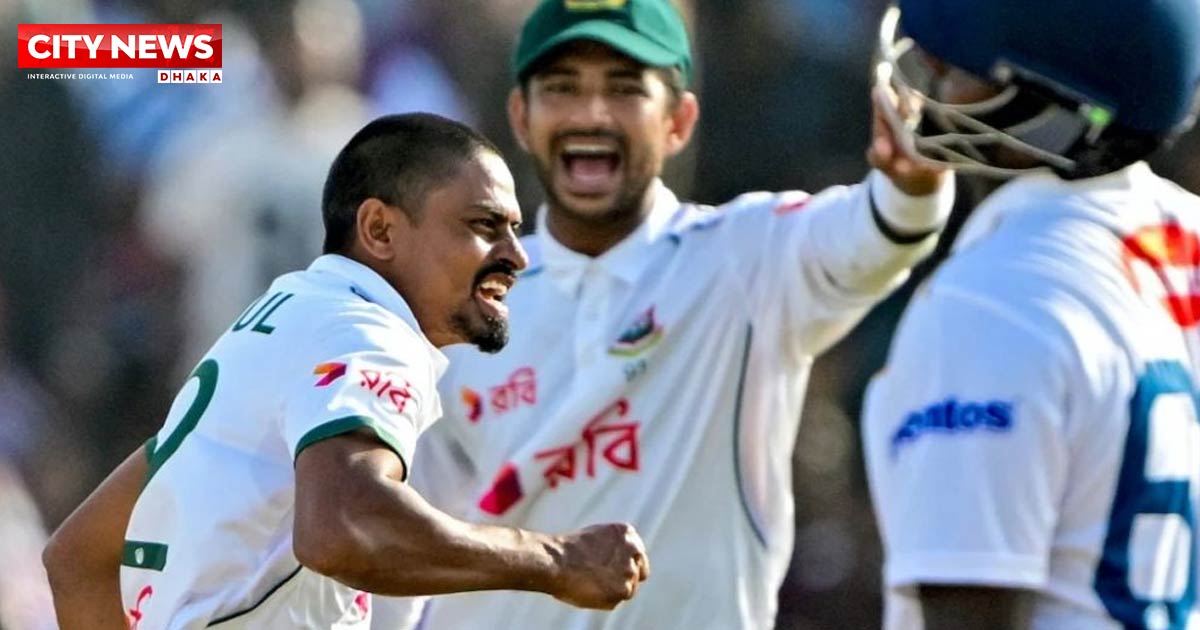 তাইজুলের ফাইফার, শ্রীলংকা অলআউট