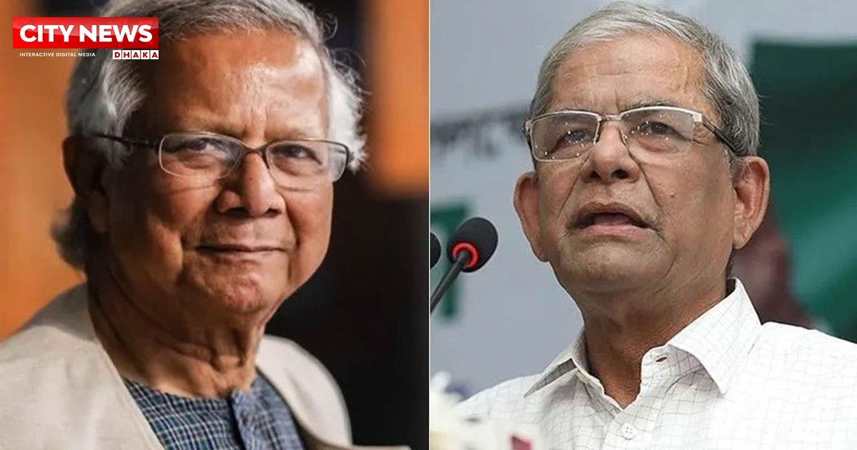 প্রধান উপদেষ্টা ফ্যাসিস্ট শক্তি উত্থানের শঙ্কায় মতবিনিময় করেছেন: মির্জা ফখরুল