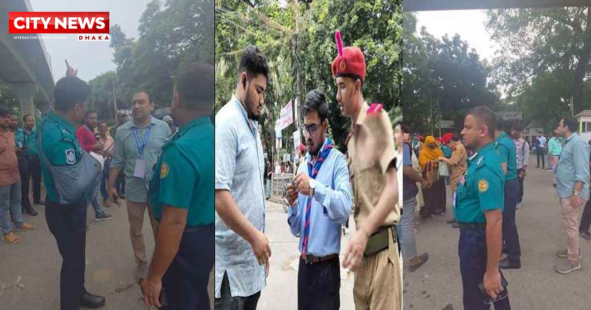 ডাকসু নির্বাচন ঘিরে কঠোর নিরাপত্তা, কার্ড ছাড়া ক্যাম্পাসে প্রবেশ নিষেধ