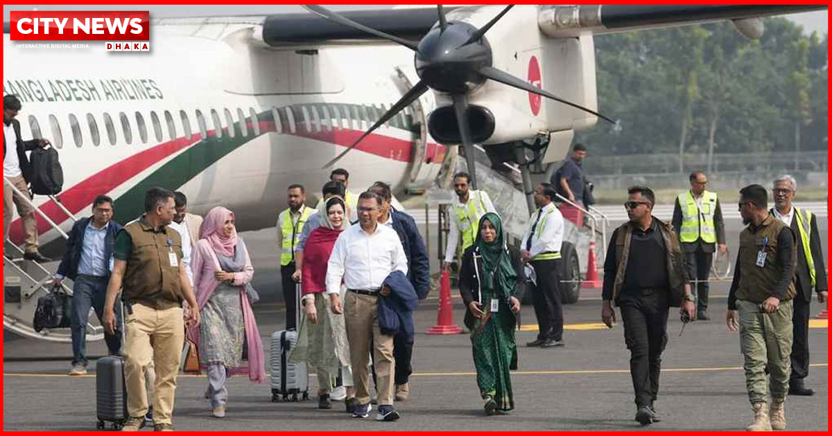 রাজশাহী পৌঁছেছেন তারেক রহমান