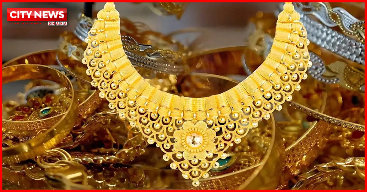 টানা তিন দফা কমার পর বাড়লো স্বর্ণের দাম