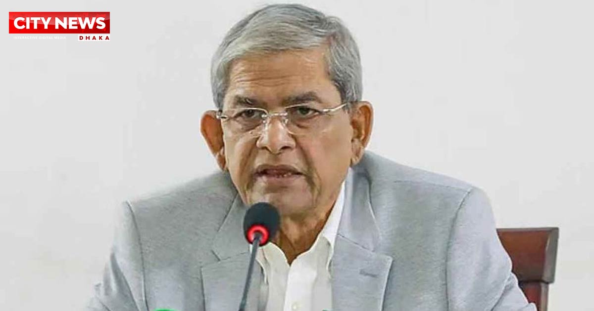 যারা মনোনয়ন পায়নি, বিশ্বাস রাখুন, দল আপনাদের সম্মান দেবে: মির্জা ফখরুল