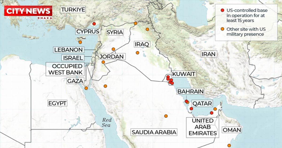 সৌদি-কাতার-আমিরাত-তুরস্কের মার্কিন ঘাঁটিতে হামলা চালাবে ইরান
