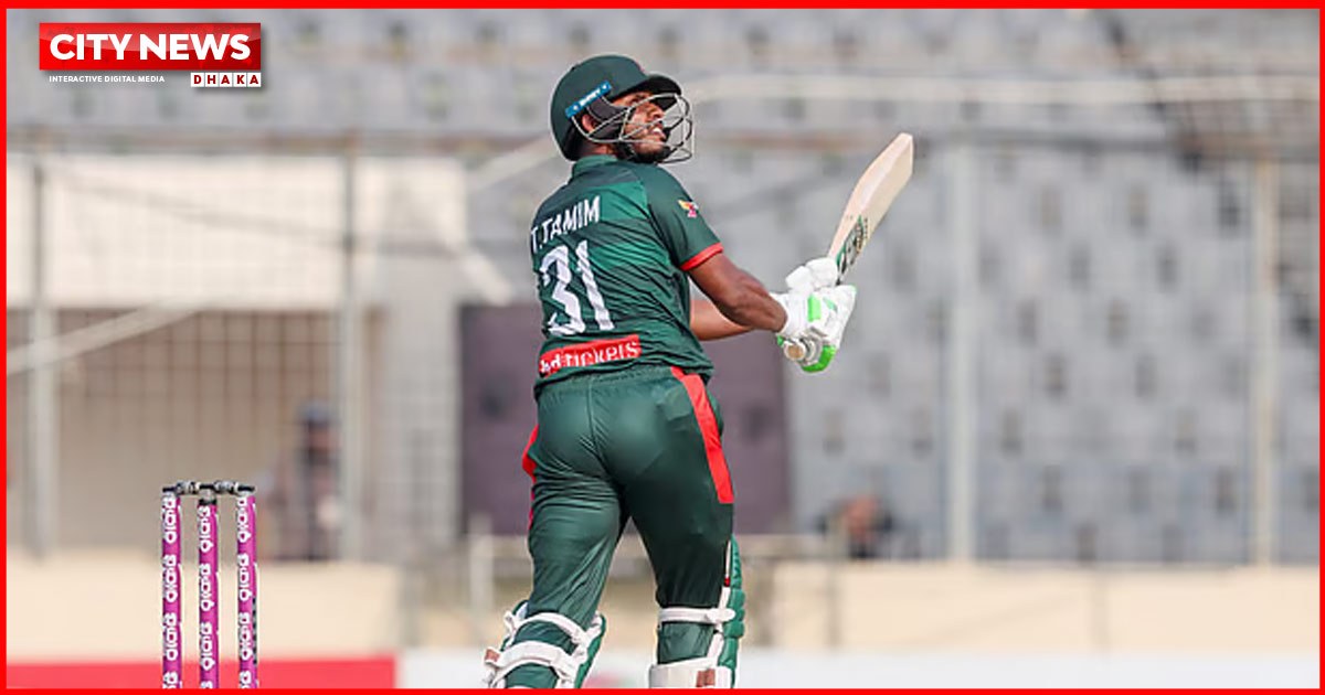 ব্যাটিং তাণ্ডব চালিয়ে সাজঘরে তানজিদ, ফিরলেন লিটনও