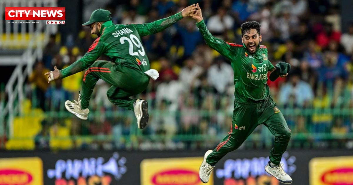 শ্বাসরুদ্ধকর ম্যাচে লঙ্কানদের হার, সিরিজে সমতায় বাংলাদেশ