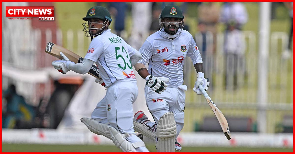 লিটন-মিরাজের ব্যাটে রানের পাহাড়, আফগানিস্তানকে চাপে রেখে লাঞ্চে বাংলাদেশ
