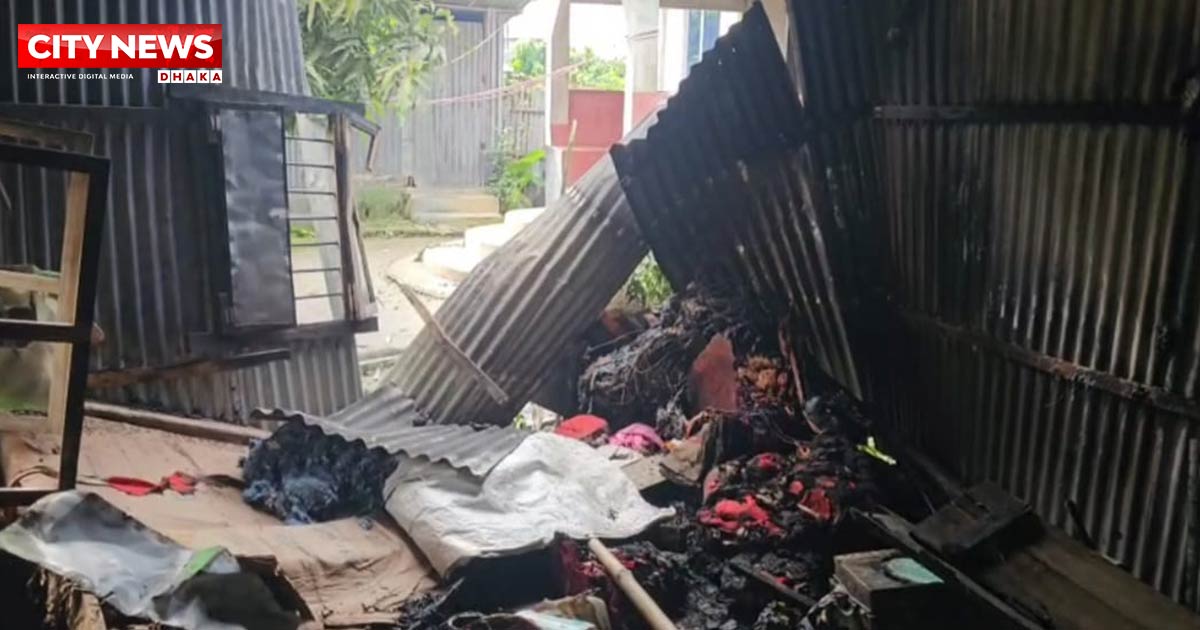 ফরিদপুরে নেশার টাকা না পেয়ে নিজ ঘরে আগুন, যুবকের কারাদণ্ড