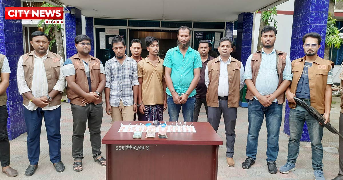 জামালপুরে চার হাজার পিস ইয়াবাসহ তিন মাদক ব্যবসায়ী গ্রেপ্তার