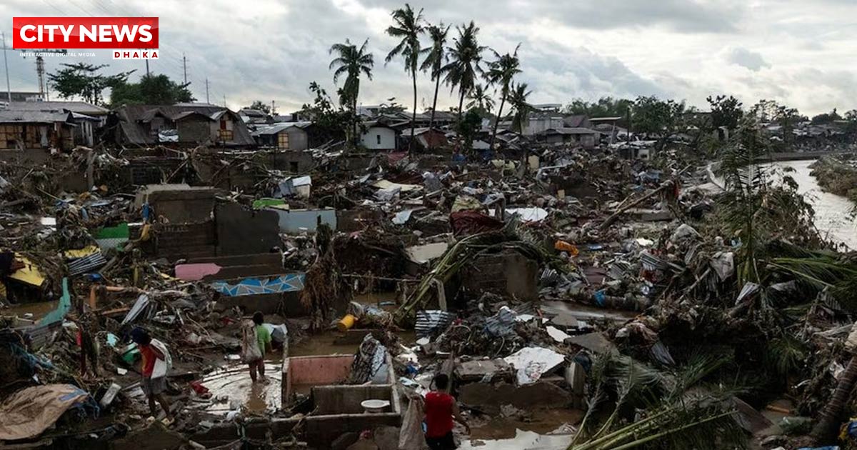 ঘূর্ণিঝড় কালমেগির তাণ্ডবে লণ্ডভণ্ড ফিলিপাইন, নিহত ৫৮