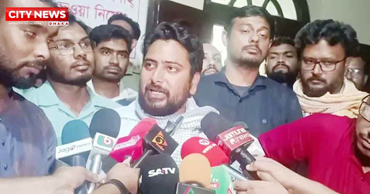 শ্রমিক-মেহনতি মানুষের রাজনীতিবিদ ছিলেন মাওলানা ভাসানী: নাহিদ ইসলাম