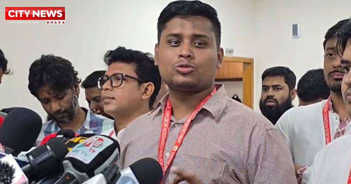 শাপলা ছাড়া চাপিয়ে দেয়া মার্কা মানবে না এনসিপি: হাসনাত