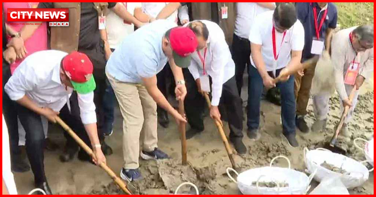 বাবার খনন করা সেই ‘ধরার খাল’ পুনঃখননের উদ্বোধন করেছেন প্রধানমন্ত্রী