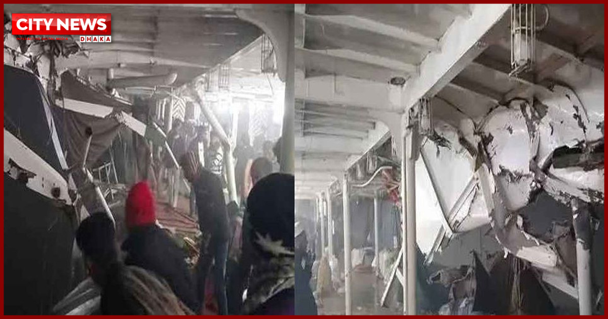 মেঘনায় দুই লঞ্চের সংঘর্ষে নিহত ৮