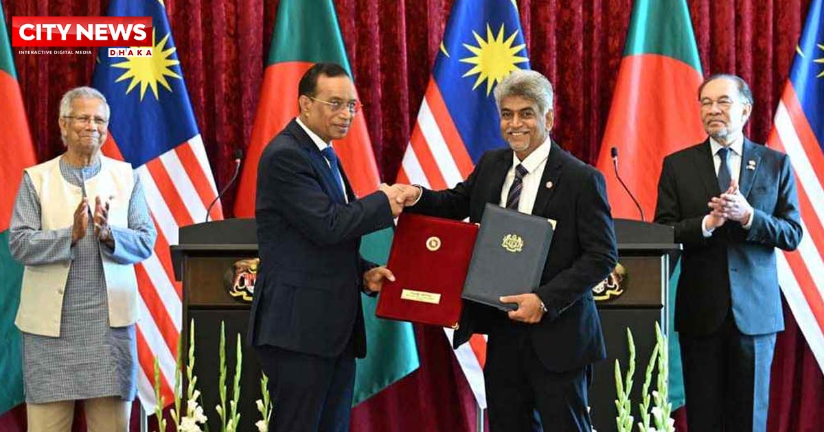 বাংলাদেশ-মালয়েশিয়ার মধ্যে পাঁচ সমঝোতা স্মারক ও তিন নোট বিনিময়