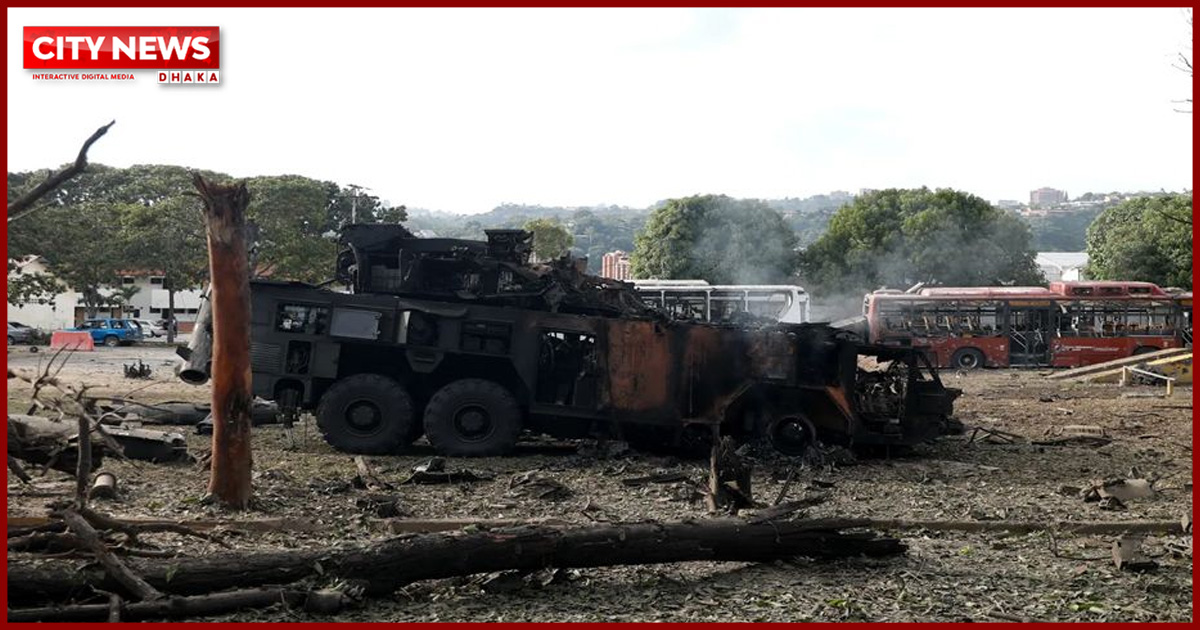 ভেনেজুয়েলায় মার্কিন হামলায় নিহত ৪০