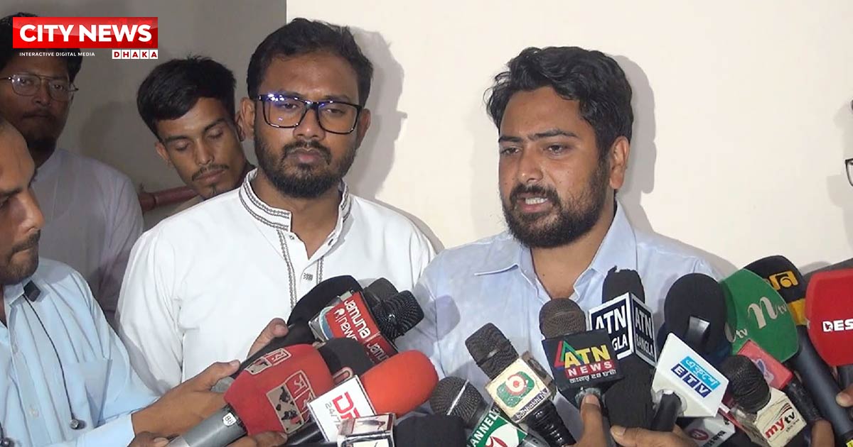 উচ্চকক্ষ ভোটের অনুপাতে পিআর অনুসারে হতে হবে, এটা আসন অনুসারে হওয়া যাবে না- নাহিদ ইসলাম