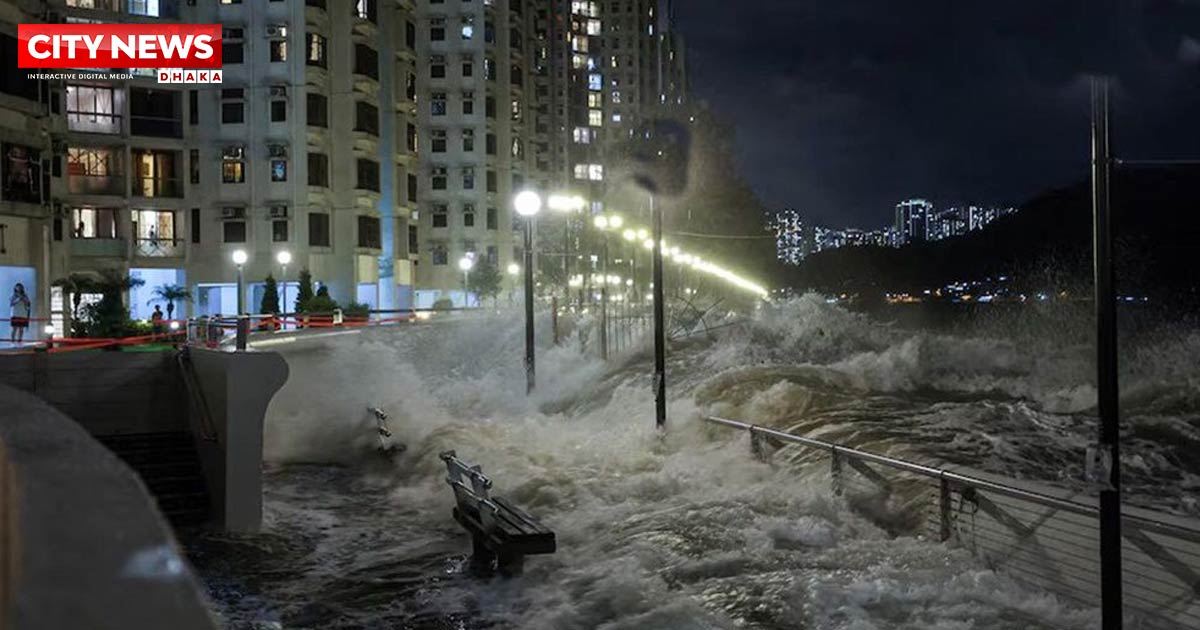 সুপার টাইফুন রাগাসার তাণ্ডবে তাইওয়ানে নিহত ১৪, নিখোঁজ ১২৪