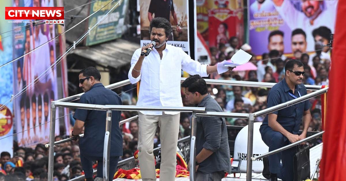 ভারতে থালাপতি বিজয়ের জনসভায় পদদলনে নিহত বেড়ে ৩৯