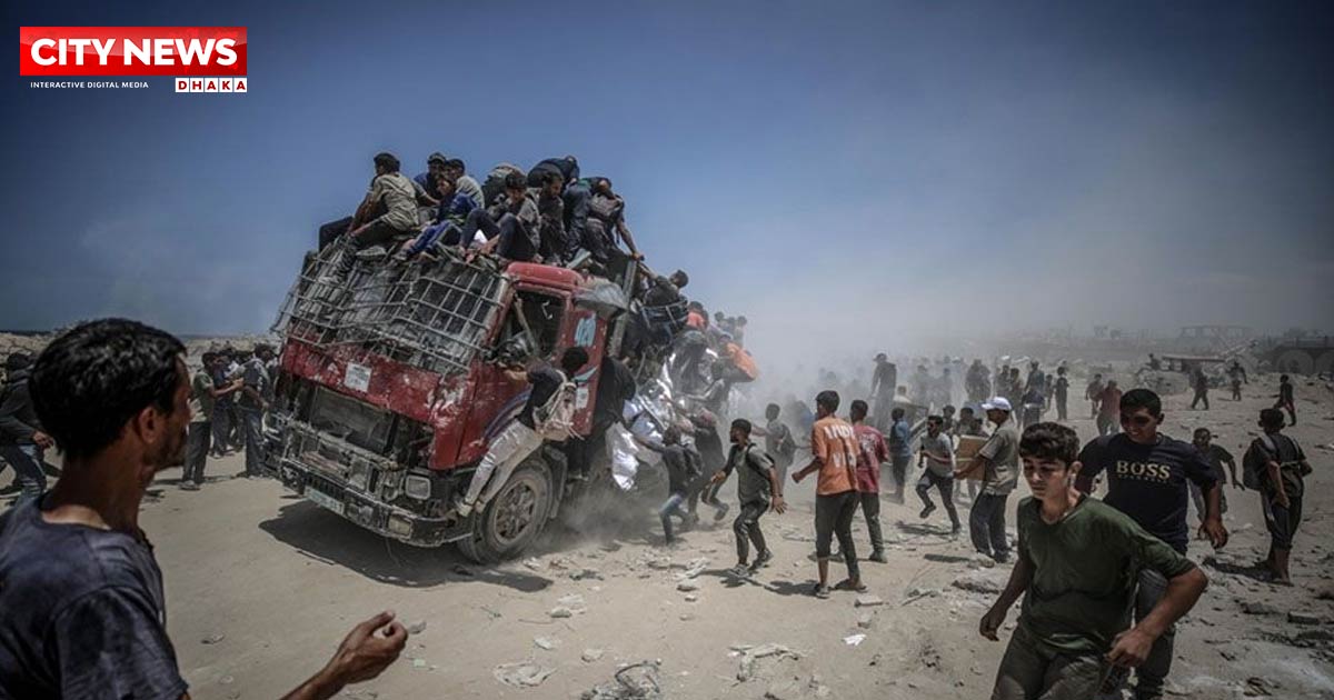 গাজায় খাদ্য সংগ্রহ করতে গিয়ে নিহত শতাধিক