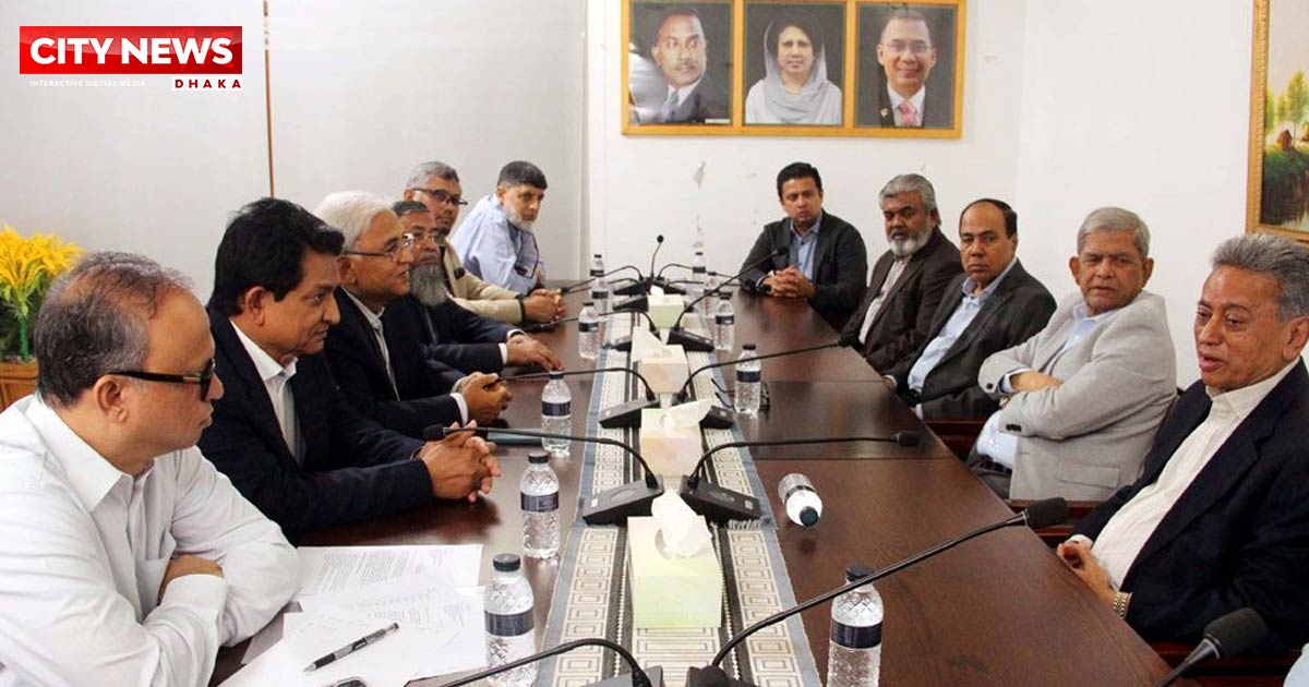 শীর্ষ ব্যবসায়ী নেতাদের সঙ্গে বিএনপির বৈঠক, কী আলোচনা হলো