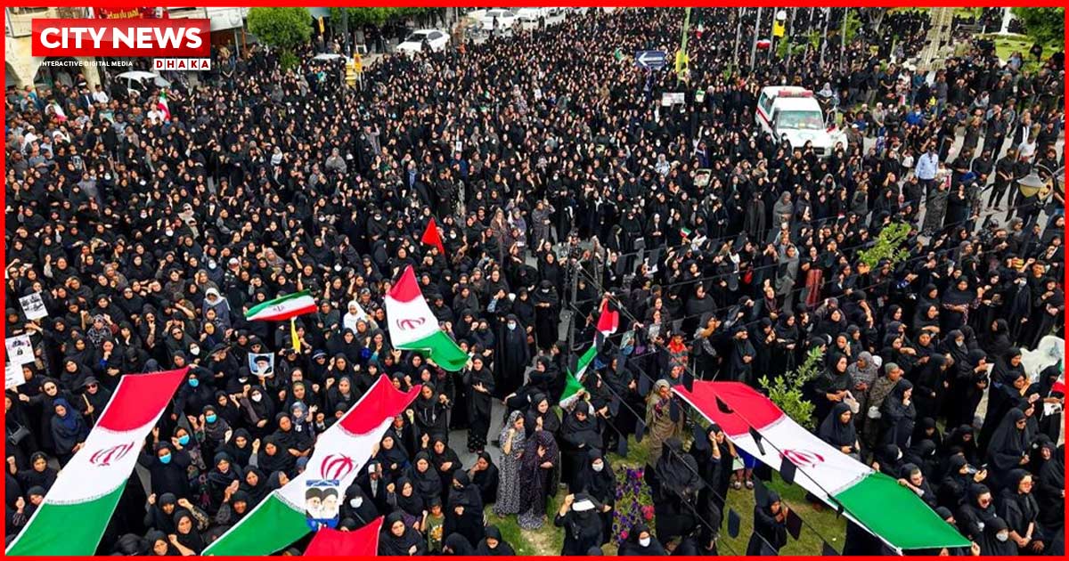 মার্কিন-ইসরায়েলি হামলায় নিহত ১৬৫ স্কুল শিক্ষার্থীর দাফন সম্পন্ন ইরানে