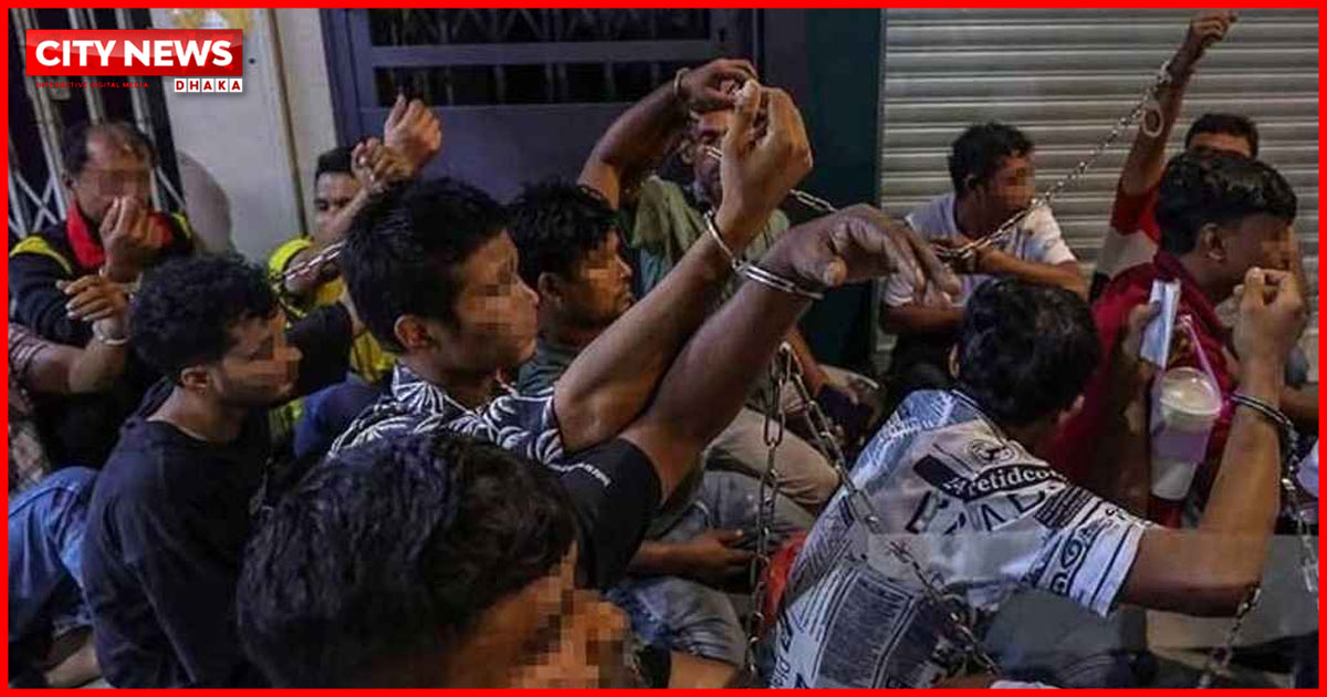 মালয়েশিয়ায় বিশেষ অভিযানে বাংলাদেশিসহ ৩৯ বিদেশি আটক