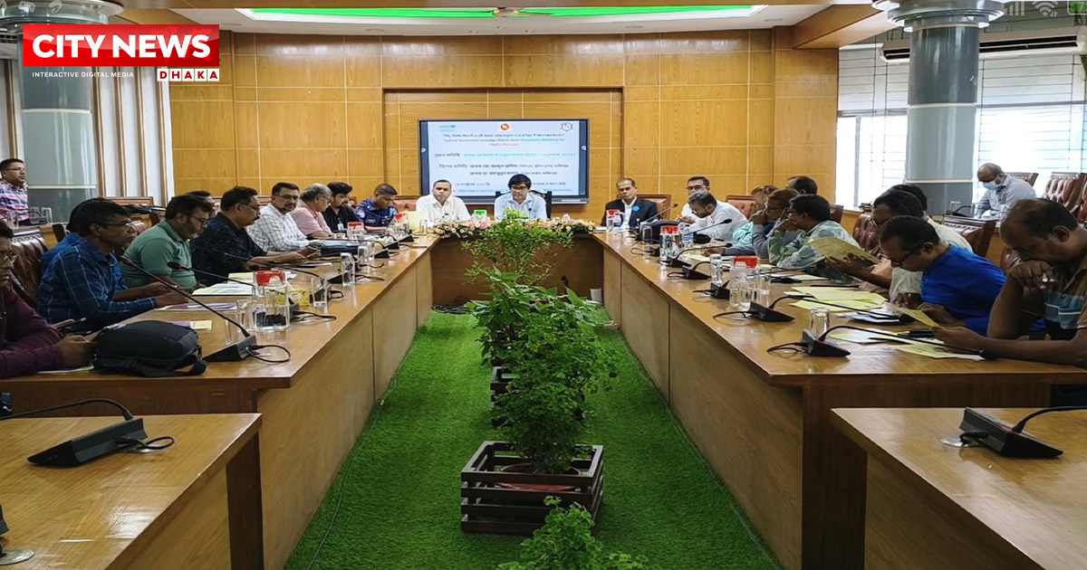 ফরিদপুরে মাসব্যাপী টাইফয়েড টিকাদান কর্মসূচি: ৫ লাখের বেশি শিশুকে বিনামূল্যে টিকা