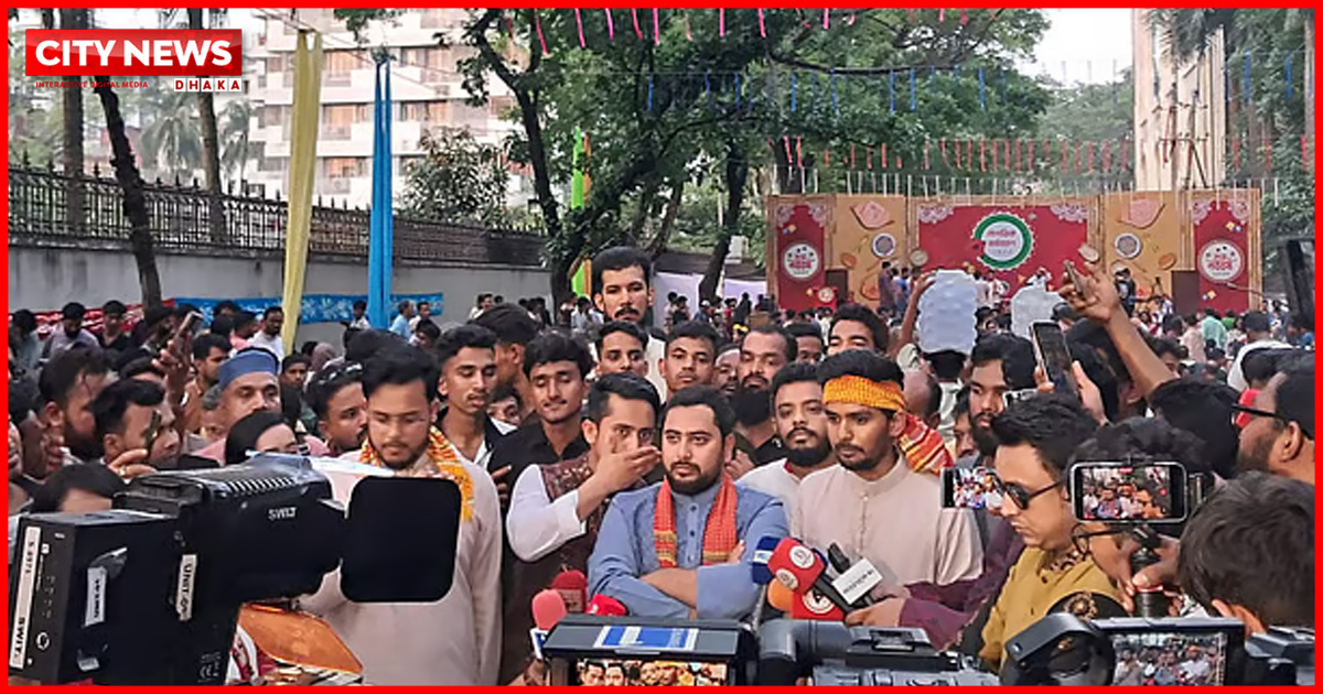 সংস্কারের বকেয়া রেখেই সরকার নতুন বছরের হালখাতা খুলেছে: নাহিদ ইসলাম