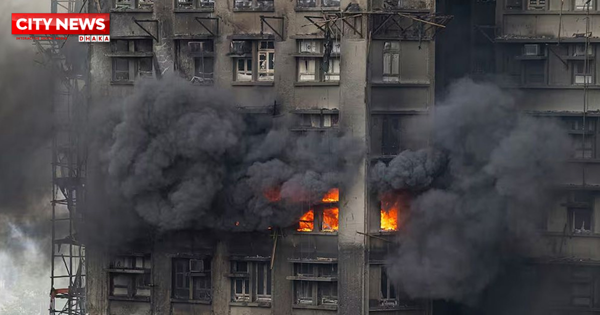 হংকংয়ের ভয়াবহ অগ্নিকাণ্ডে প্রাণহানি বেড়ে ৯৪, গ্রেফতার ৩