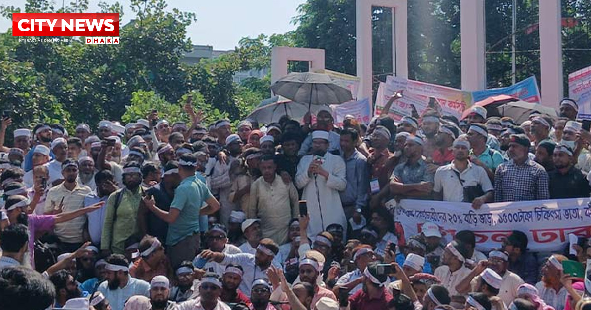 Four teachers fall ill as MPO protest hunger strike intensifies