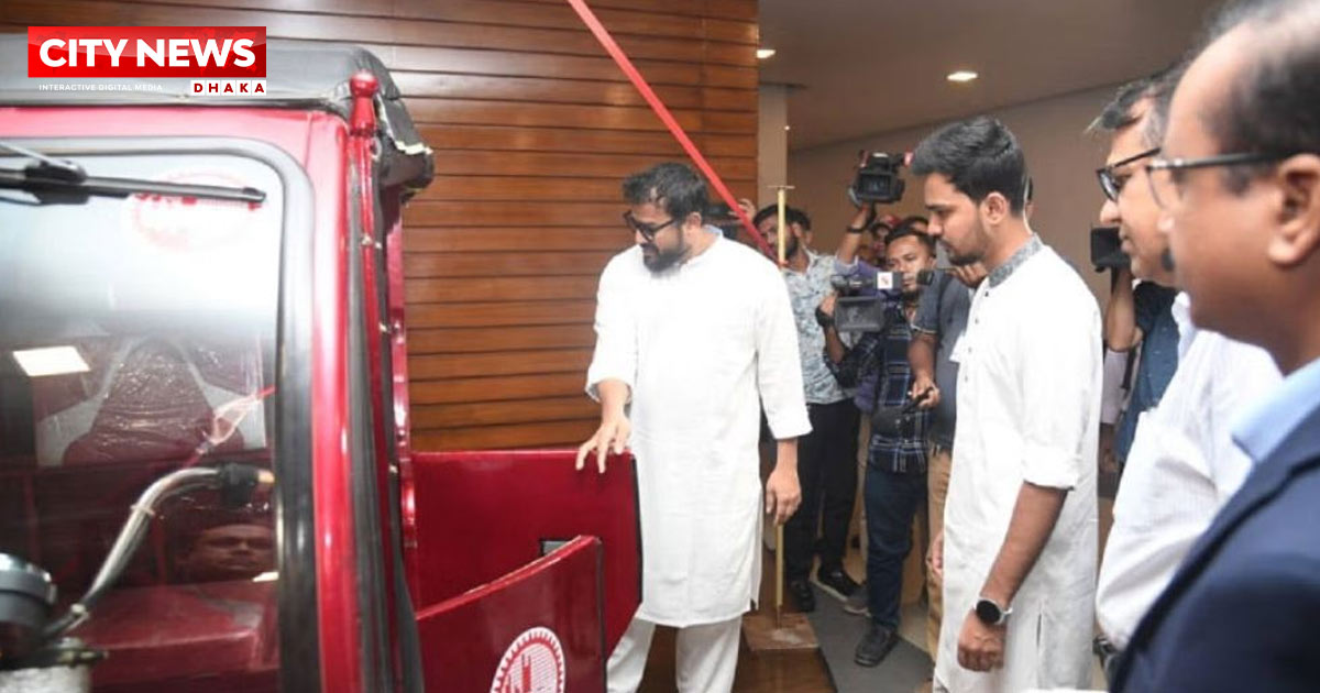 ঢাকার ৩ এলাকায় চলবে বুয়েটের নকশায় তৈরি ই-রিকশা