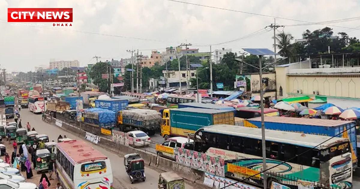 ঢাকা-চট্টগ্রাম ও ঢাকা-সিলেট মহাসড়কে যানজট