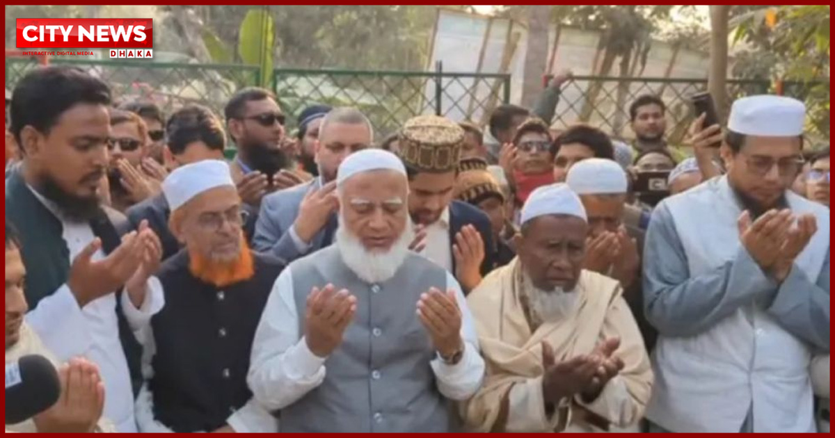 আবু সাঈদের কবর জিয়ারত করলেন জামায়াত আমির