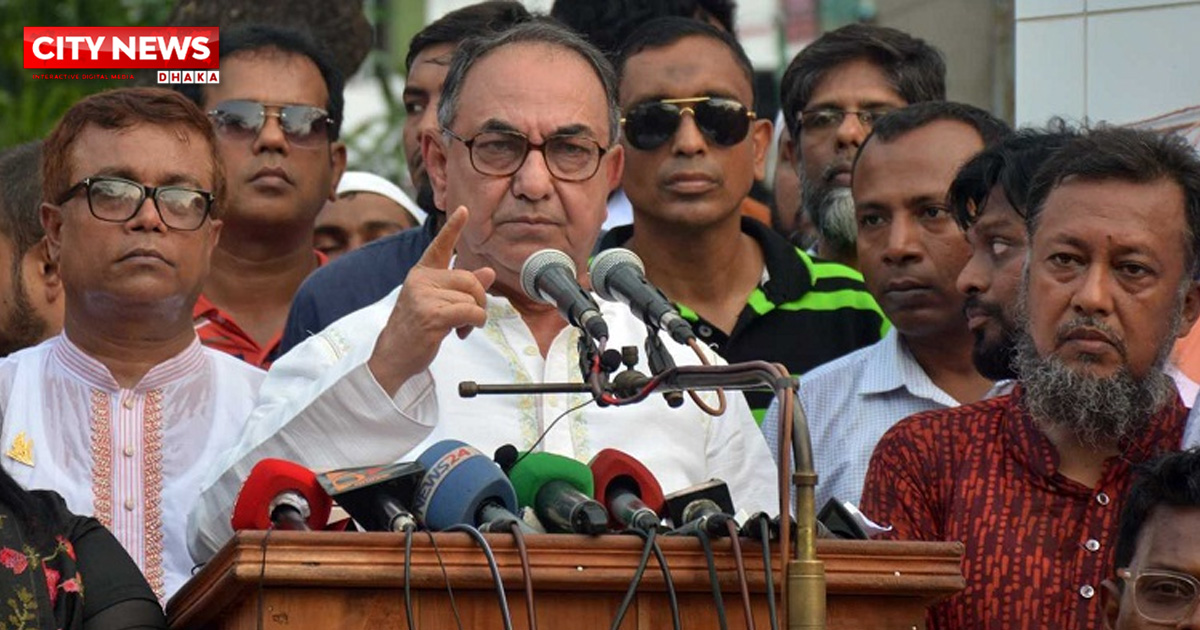 পেছন দরজা দিয়ে ক্ষমতায় যাওয়ার ইতিহাস বিএনপির নেই: মির্জা আব্বাস