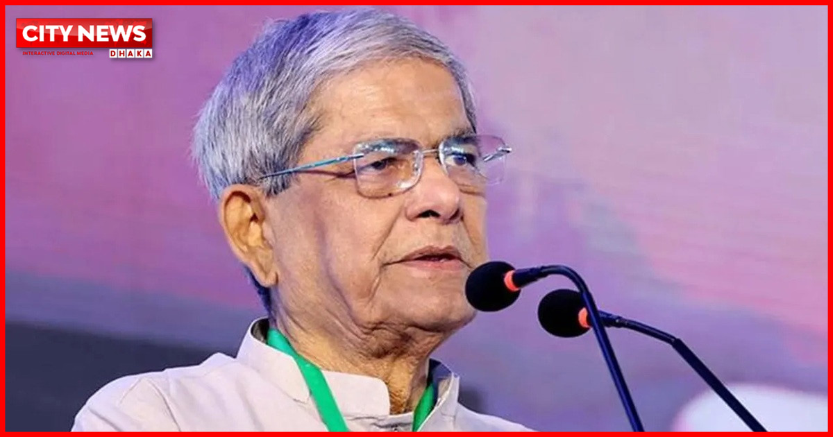 অলিগার্কদের ধ্বংস করা সরকারের লক্ষ্য: মির্জা ফখরুল