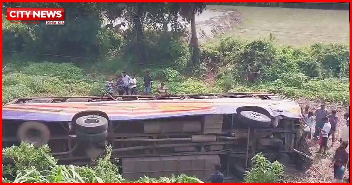 ফরিদপুরের ভাঙ্গায় বাস-পিকআপ মুখোমুখি সংঘর্ষে নিহত ২, আহত অন্তত ৩৫